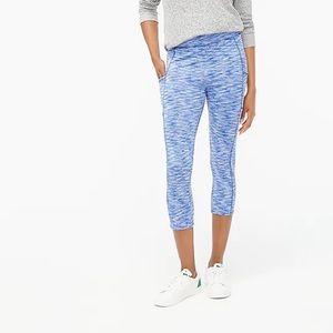J. Crew Factory Cropped space-dyed leggings with side pocket, XS